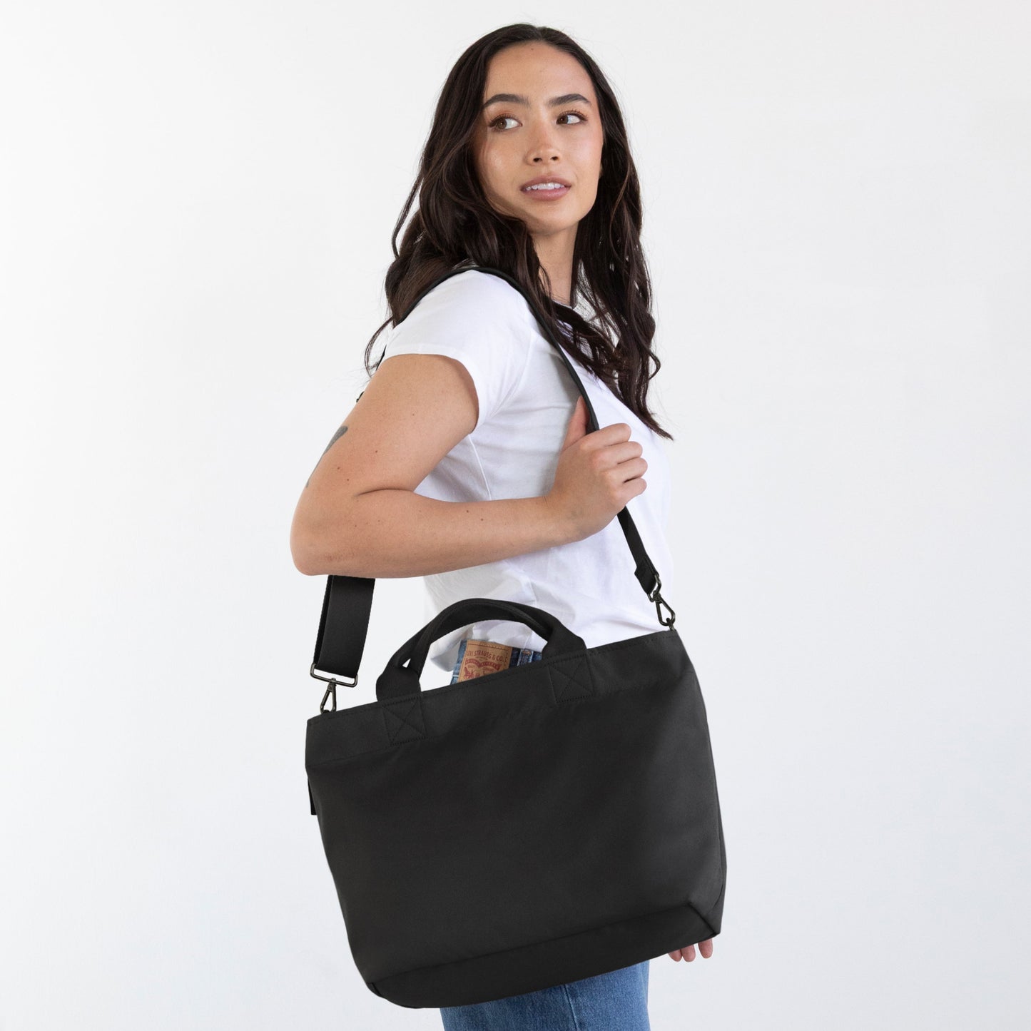 Zip Crossbody Tote