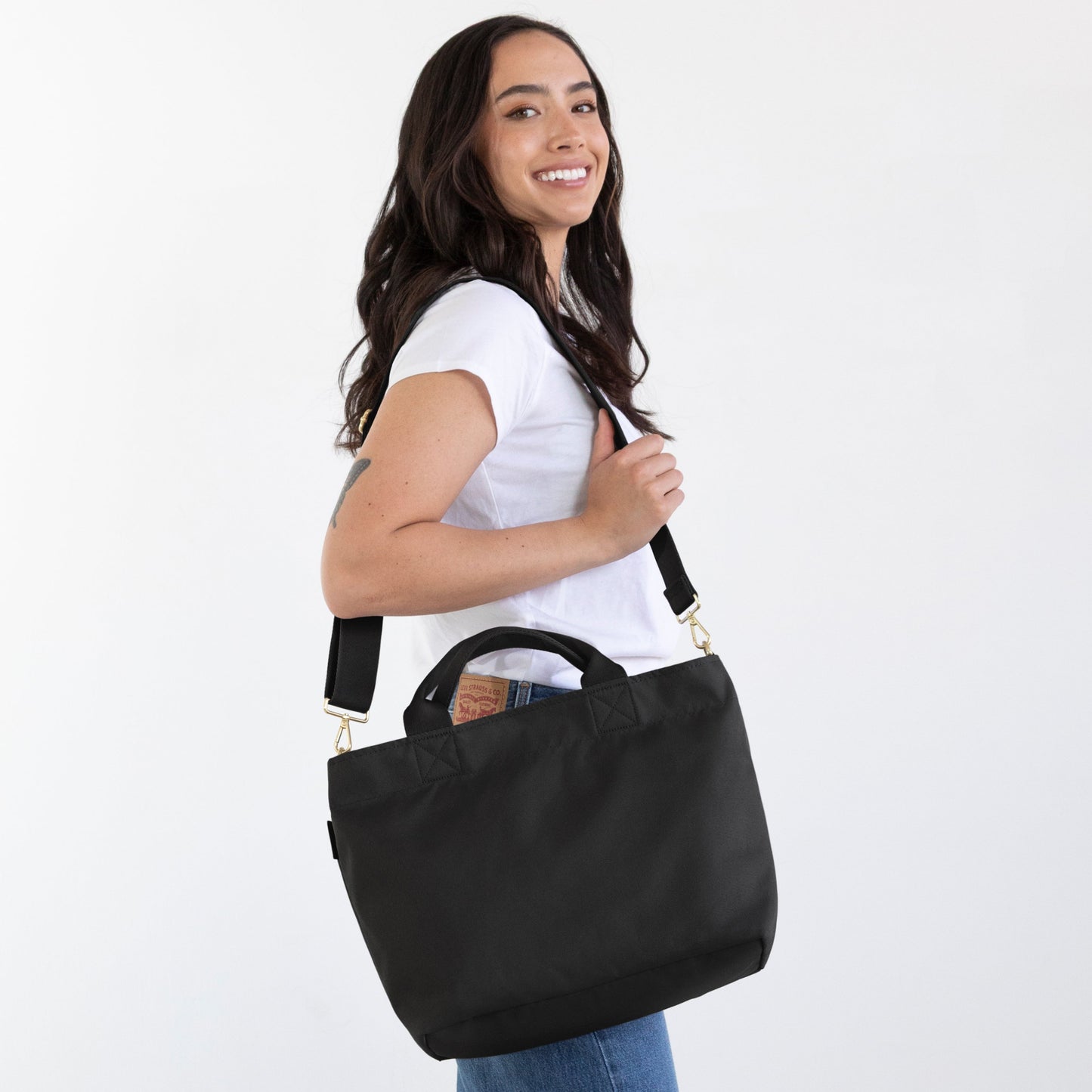 Zip Crossbody Tote