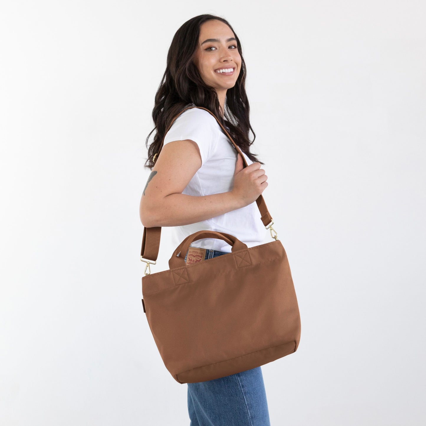 Zip Crossbody Tote