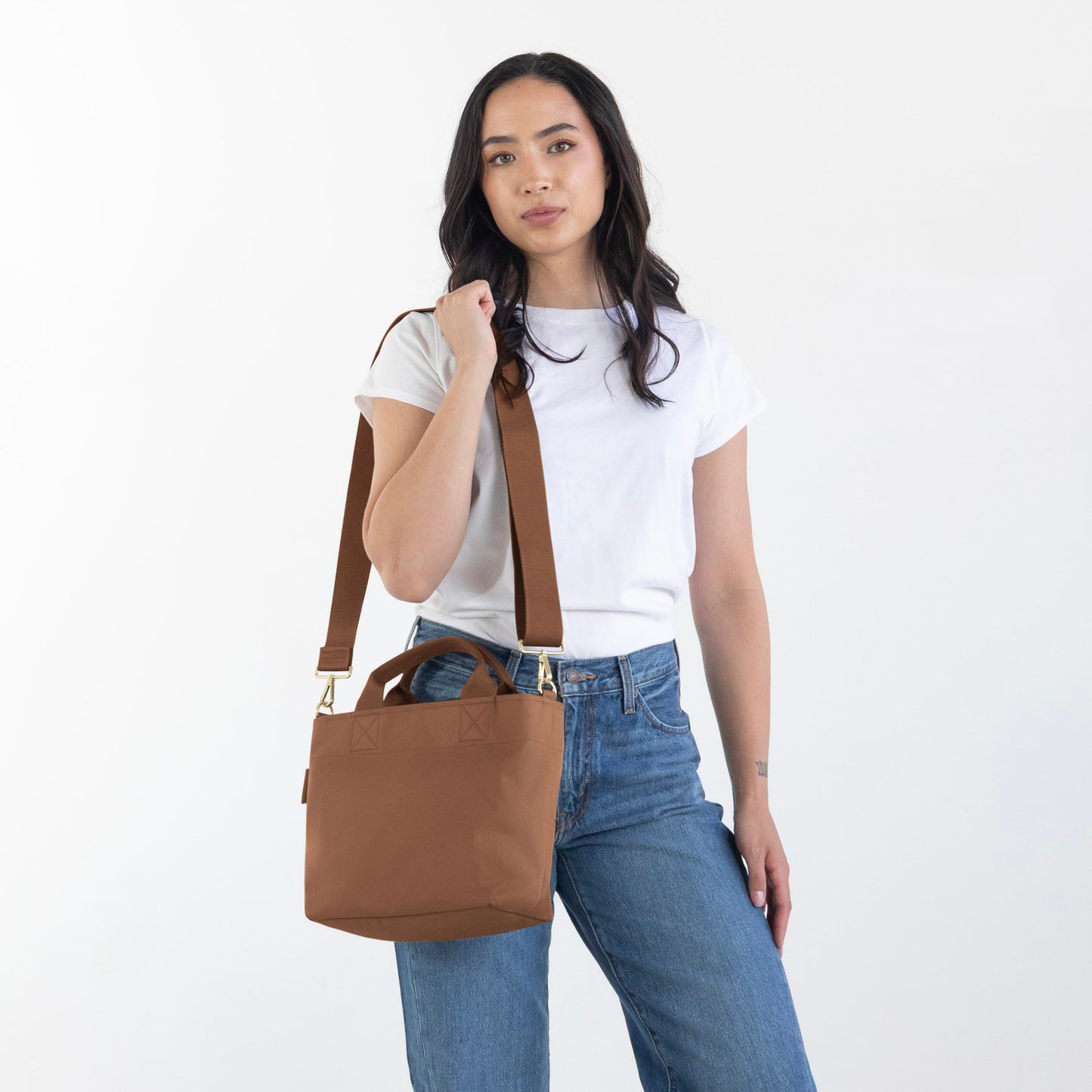 Zip Crossbody Tote