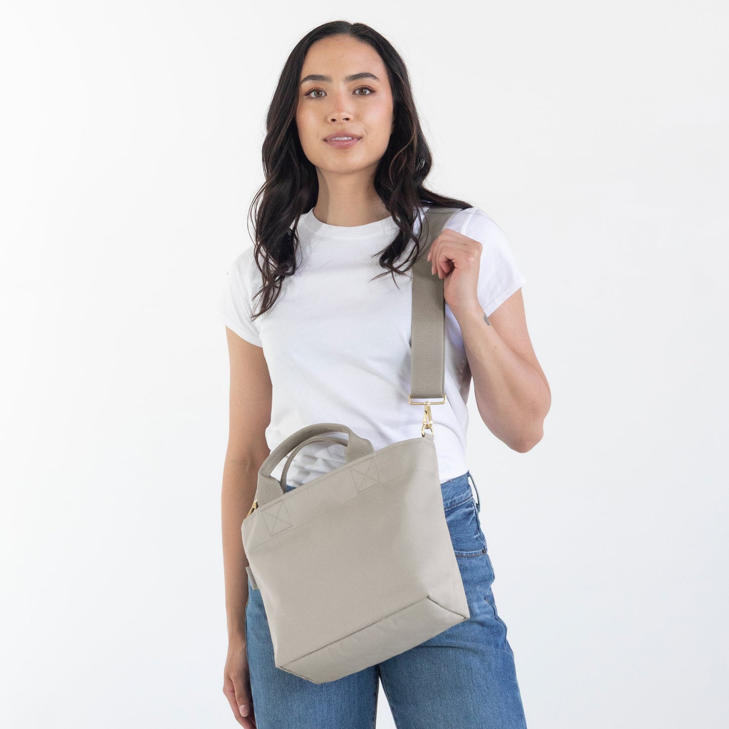 Zip Crossbody Tote