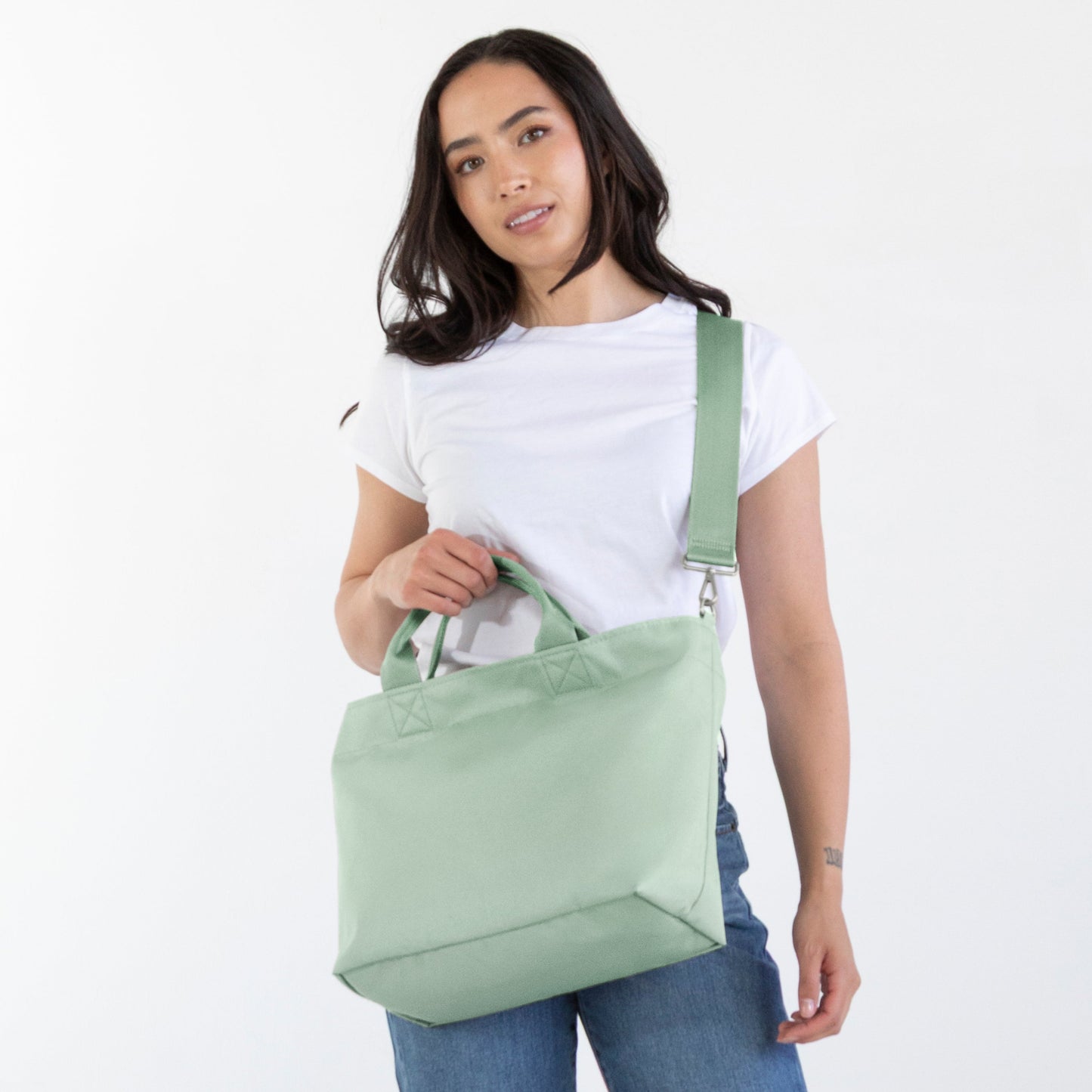 Zip Crossbody Tote