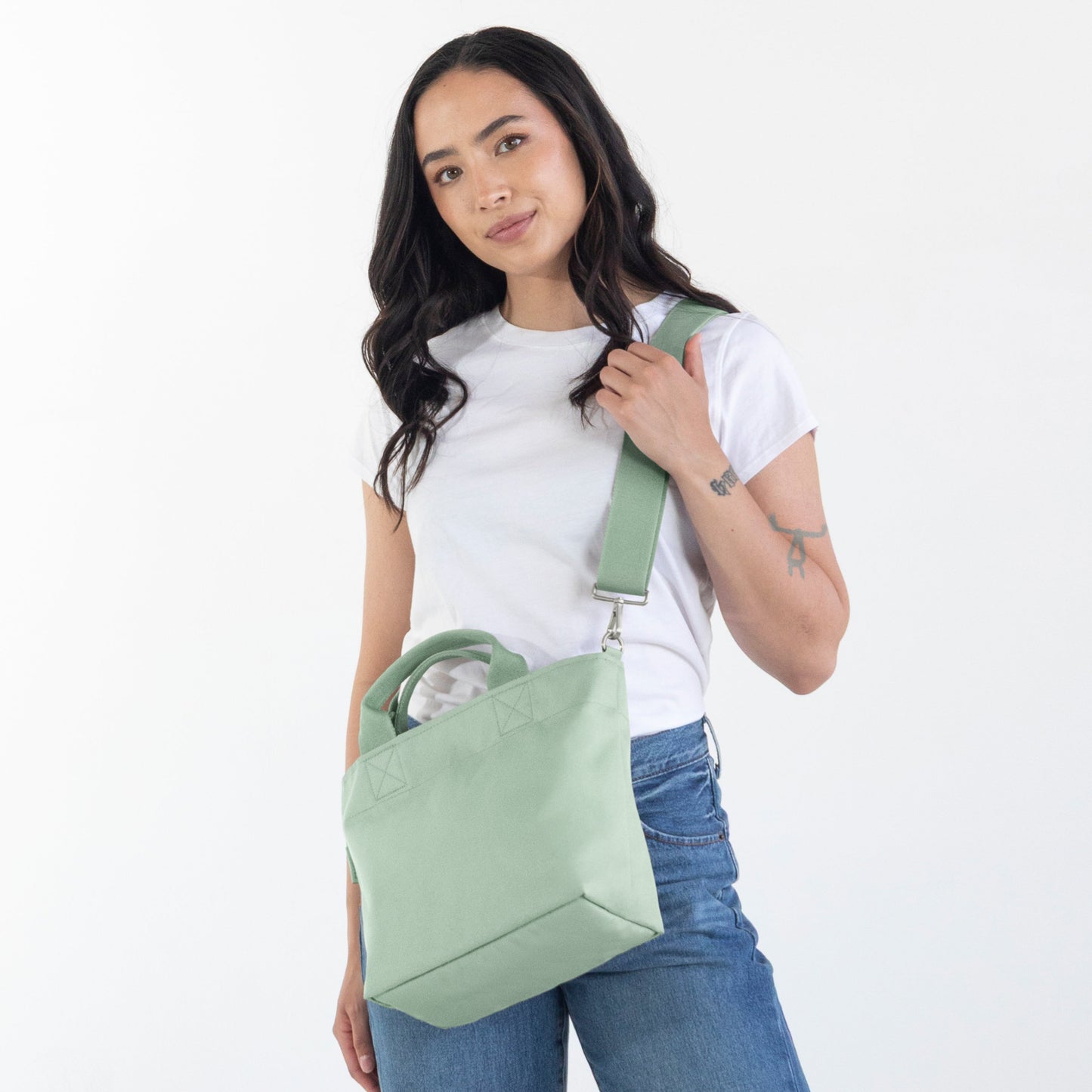 Zip Crossbody Tote