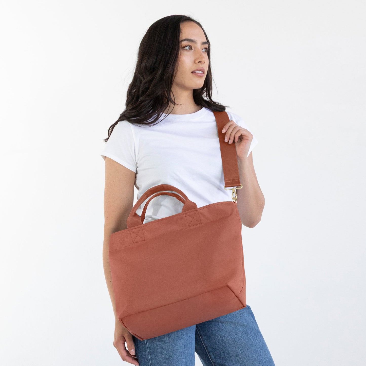 Zip Crossbody Tote