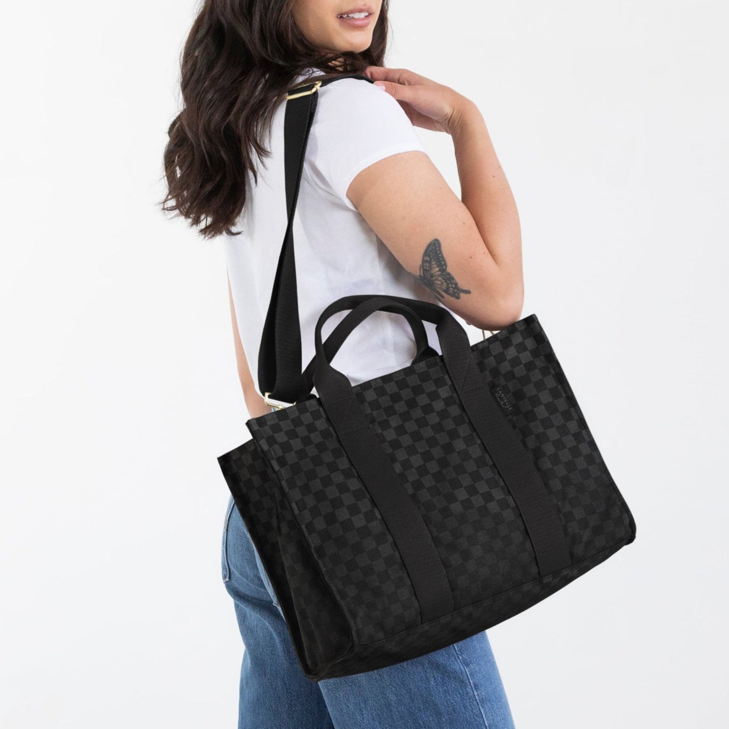 Boxy Crossbody Tote