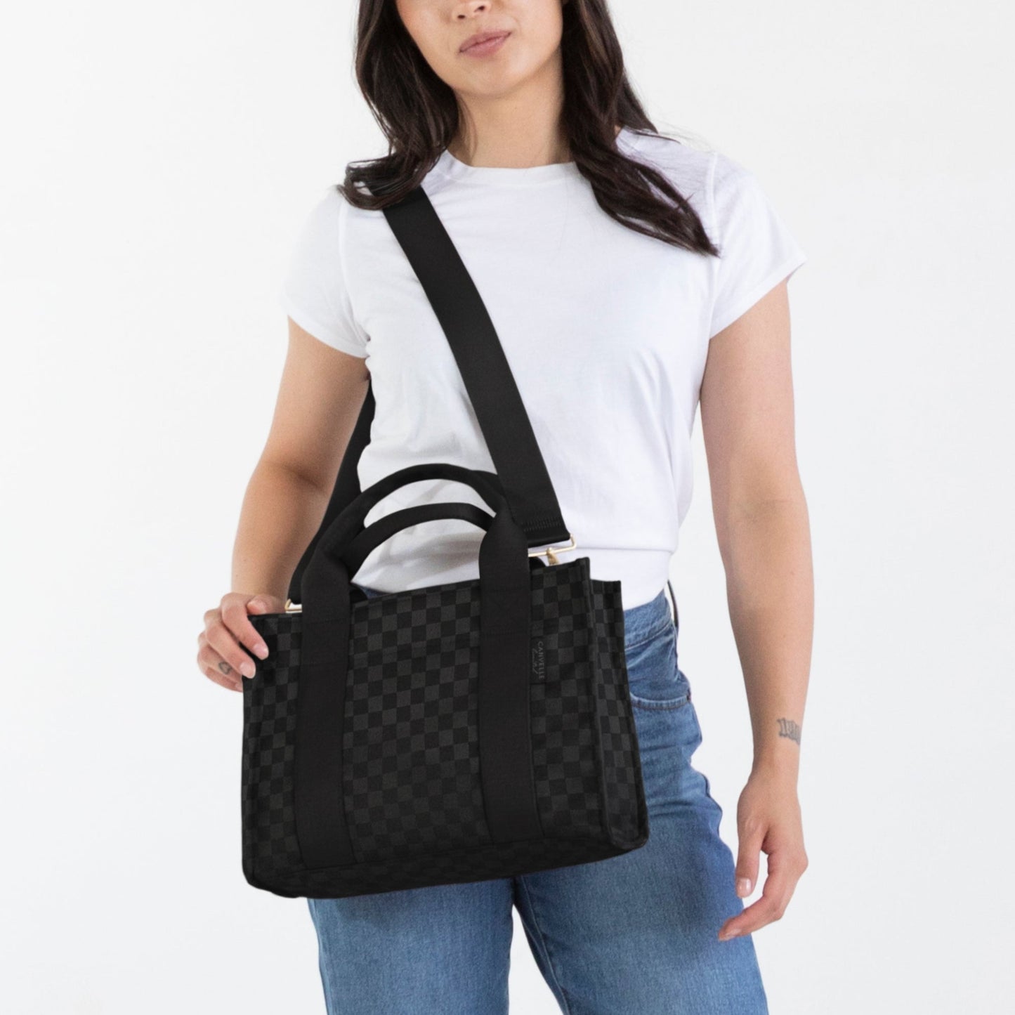 Boxy Crossbody Tote