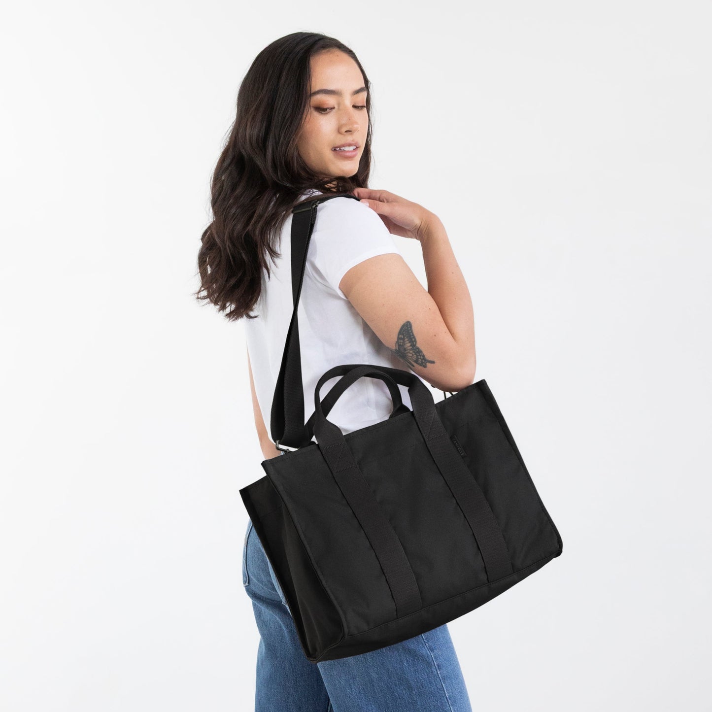 Boxy Crossbody Tote