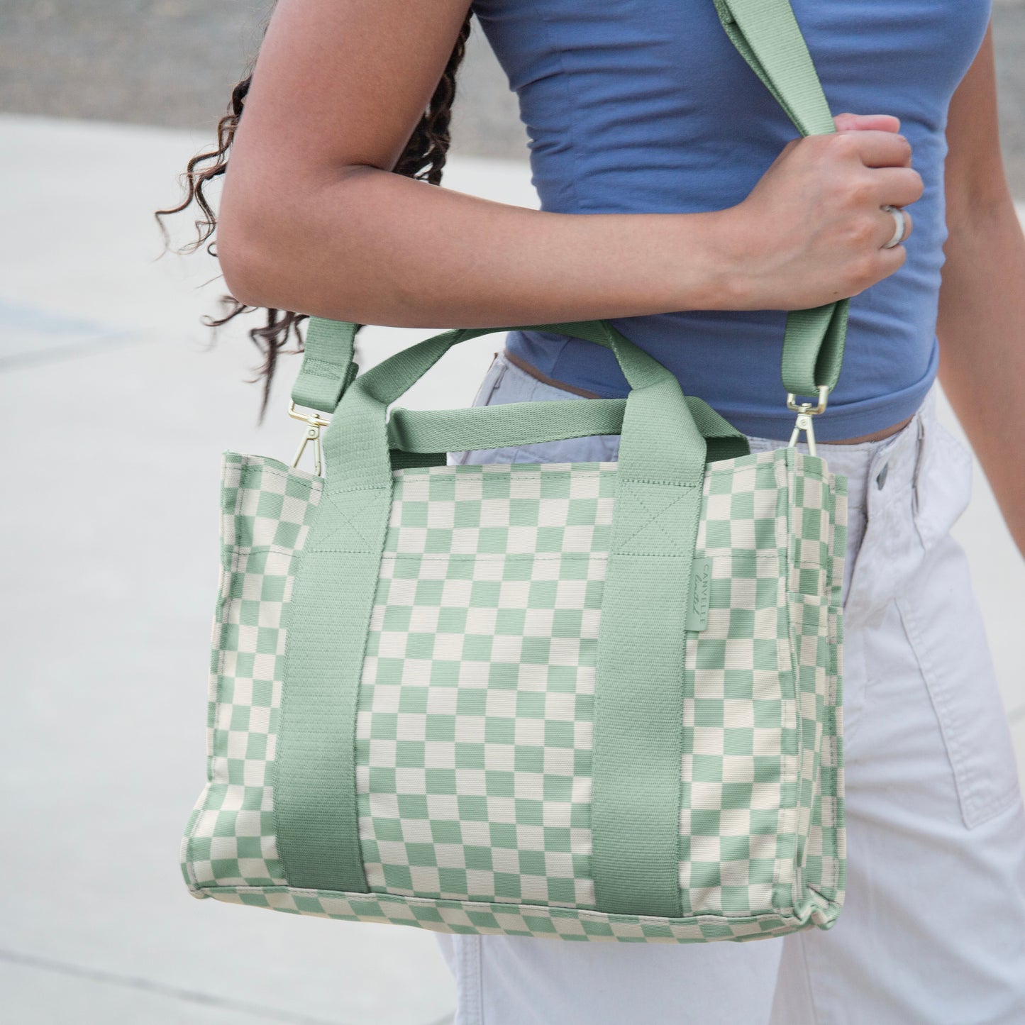 Boxy Crossbody Tote