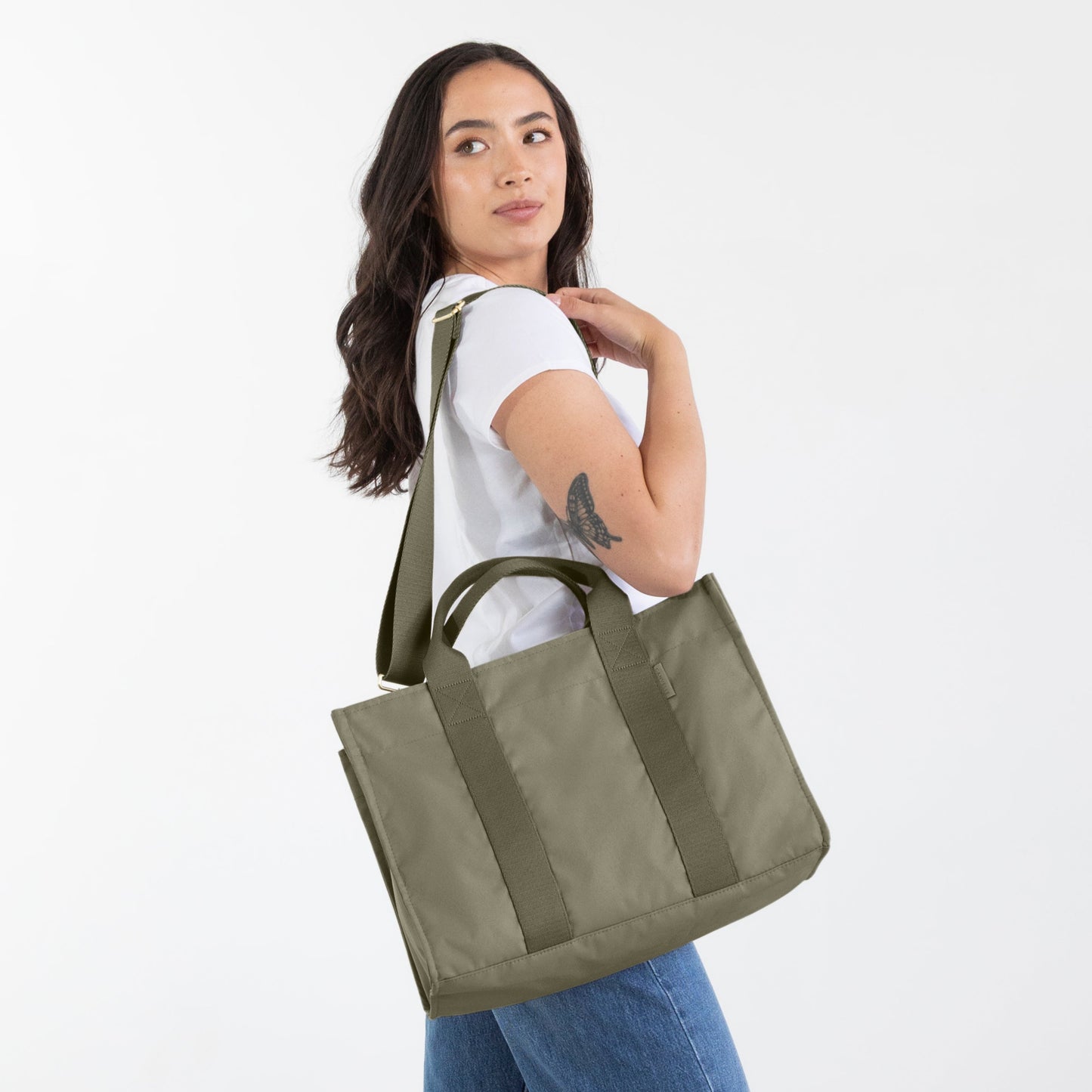 Boxy Crossbody Tote