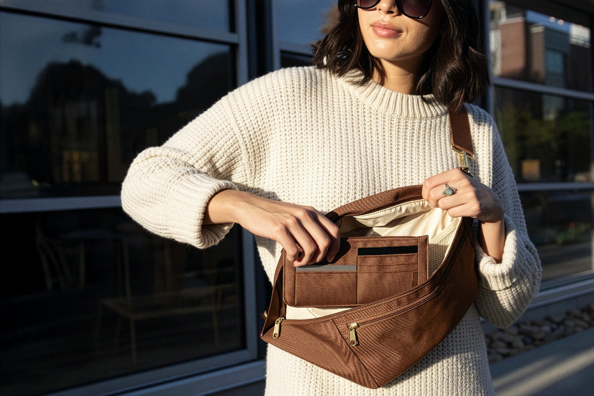 Brown Hobo Handbag for Summer