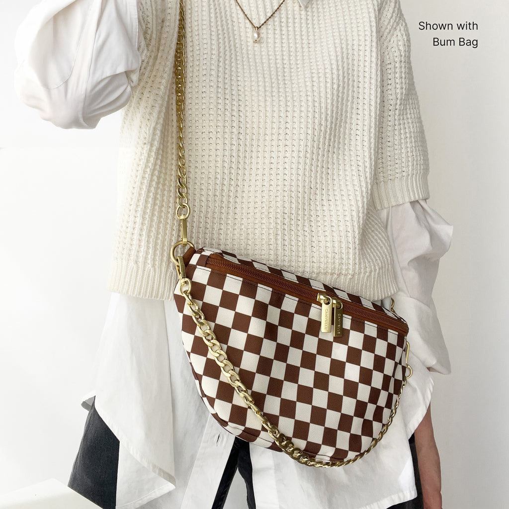 Gold Chain Crossbody Strap