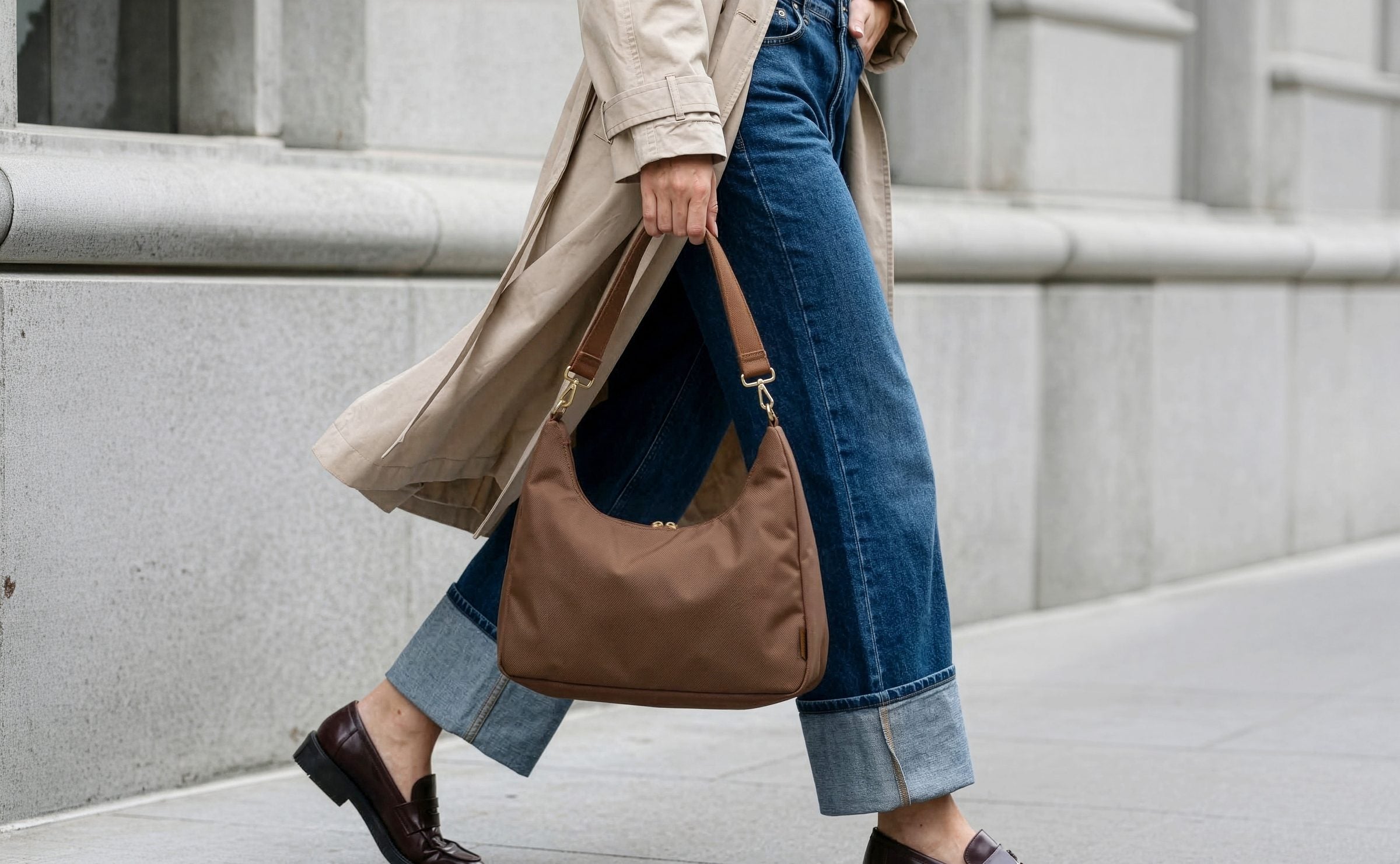 Brown hobo trenchcoat banner desktop capped 2400px