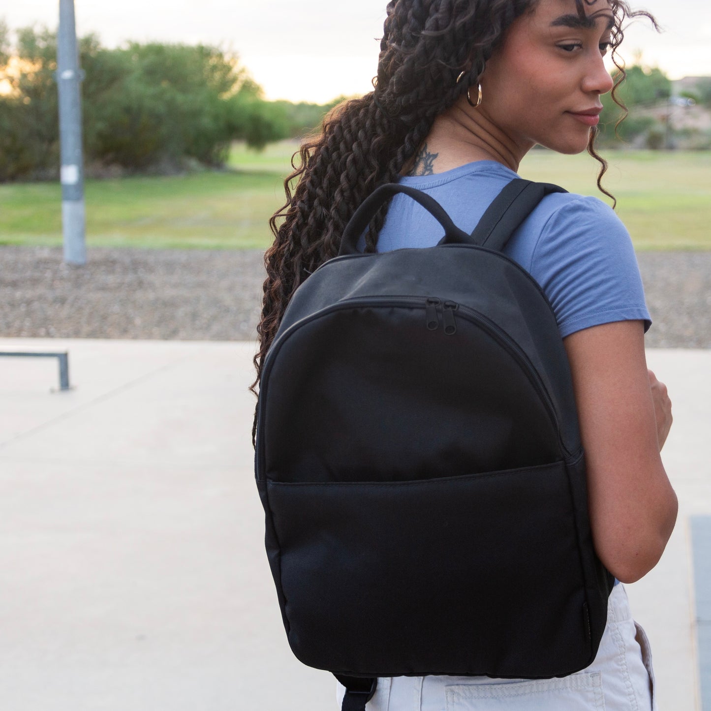 Backpack - Black + Black Hardware