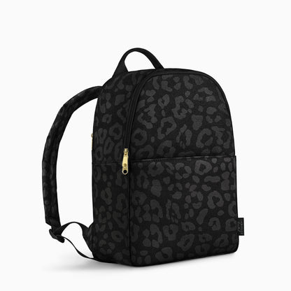 Backpack - Black Leopard