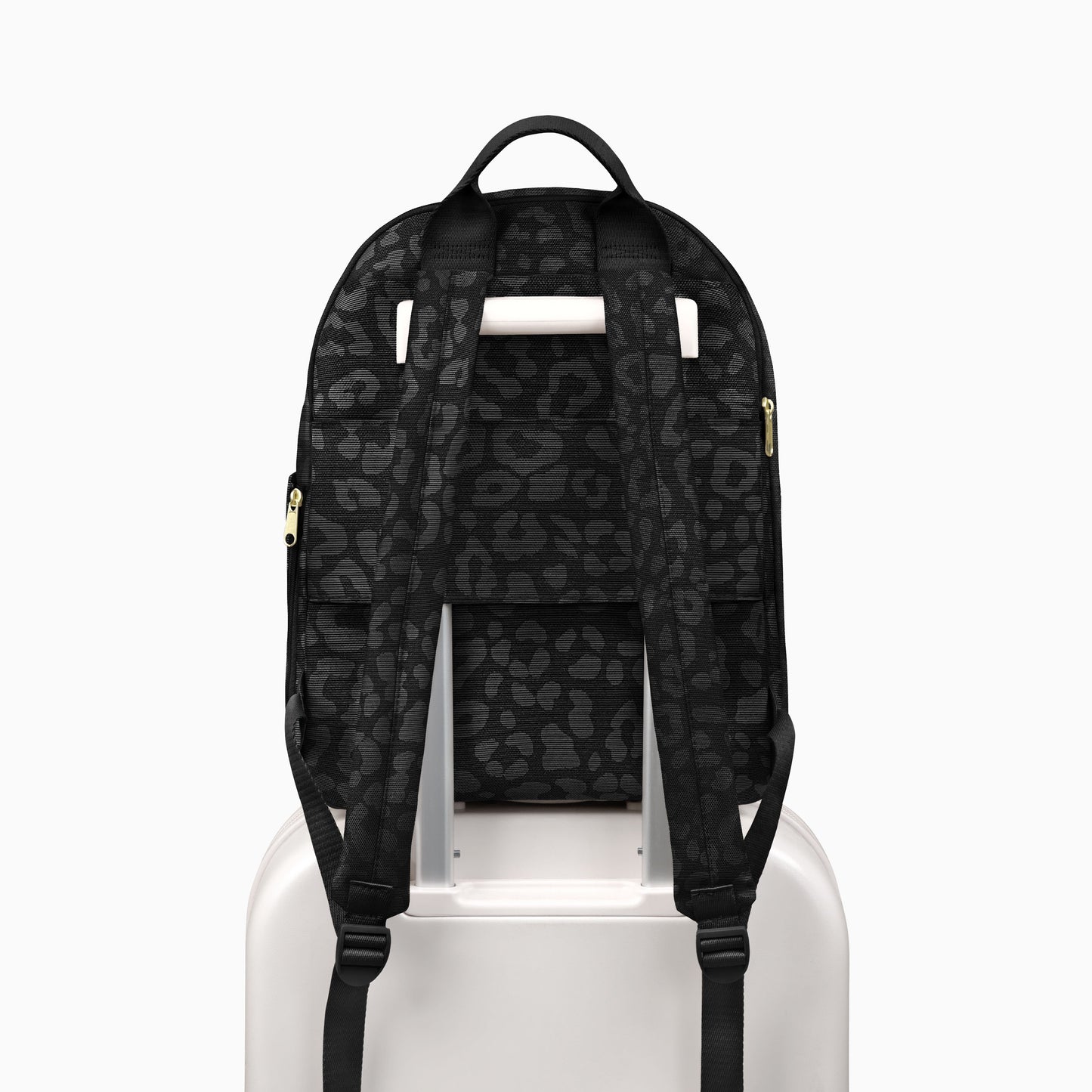 Backpack - Black Leopard