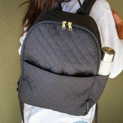 Backpack - Quilted Black