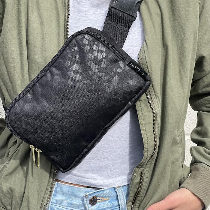 Belt Bag - Black Leopard