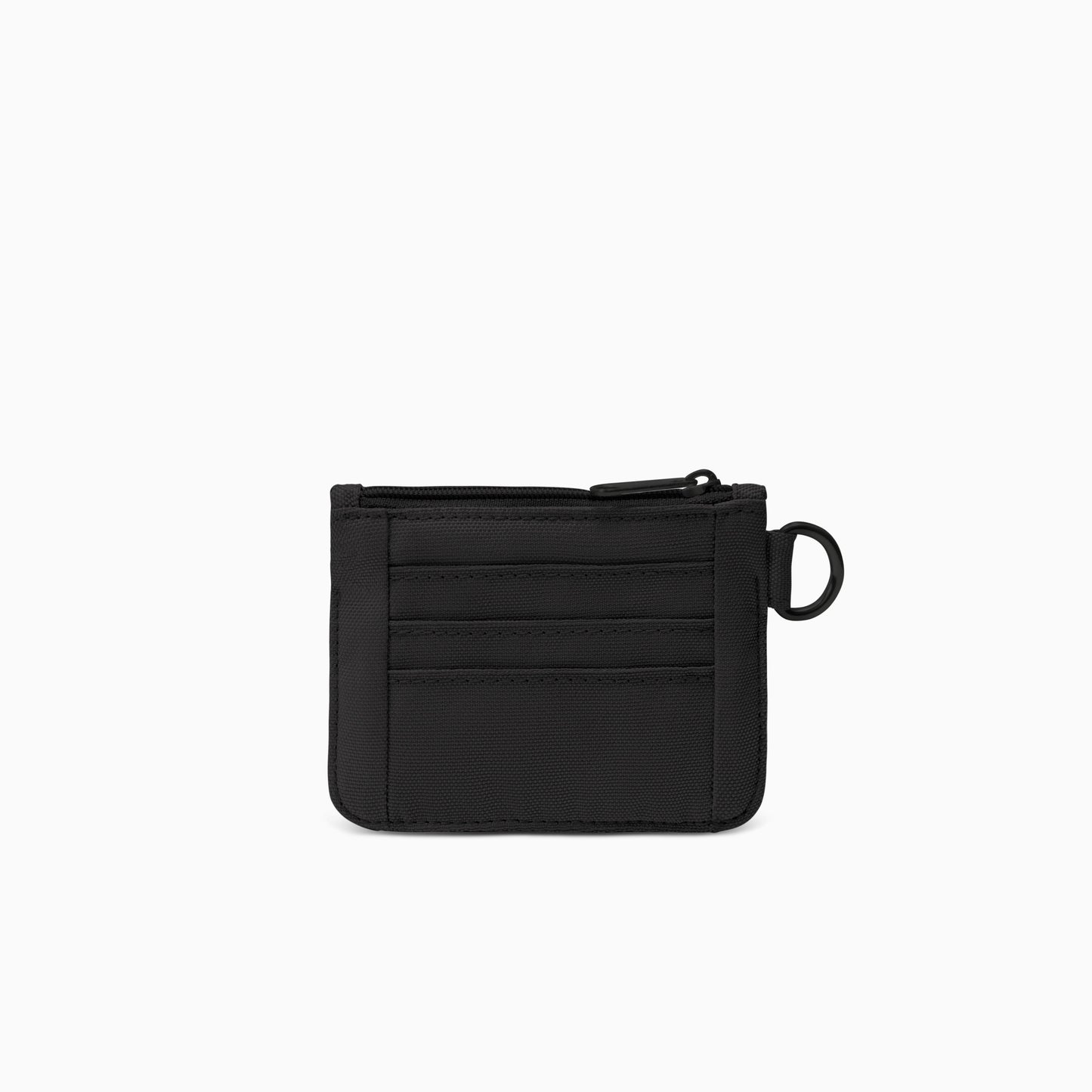 Slim Wallet - Black + Black Hardware