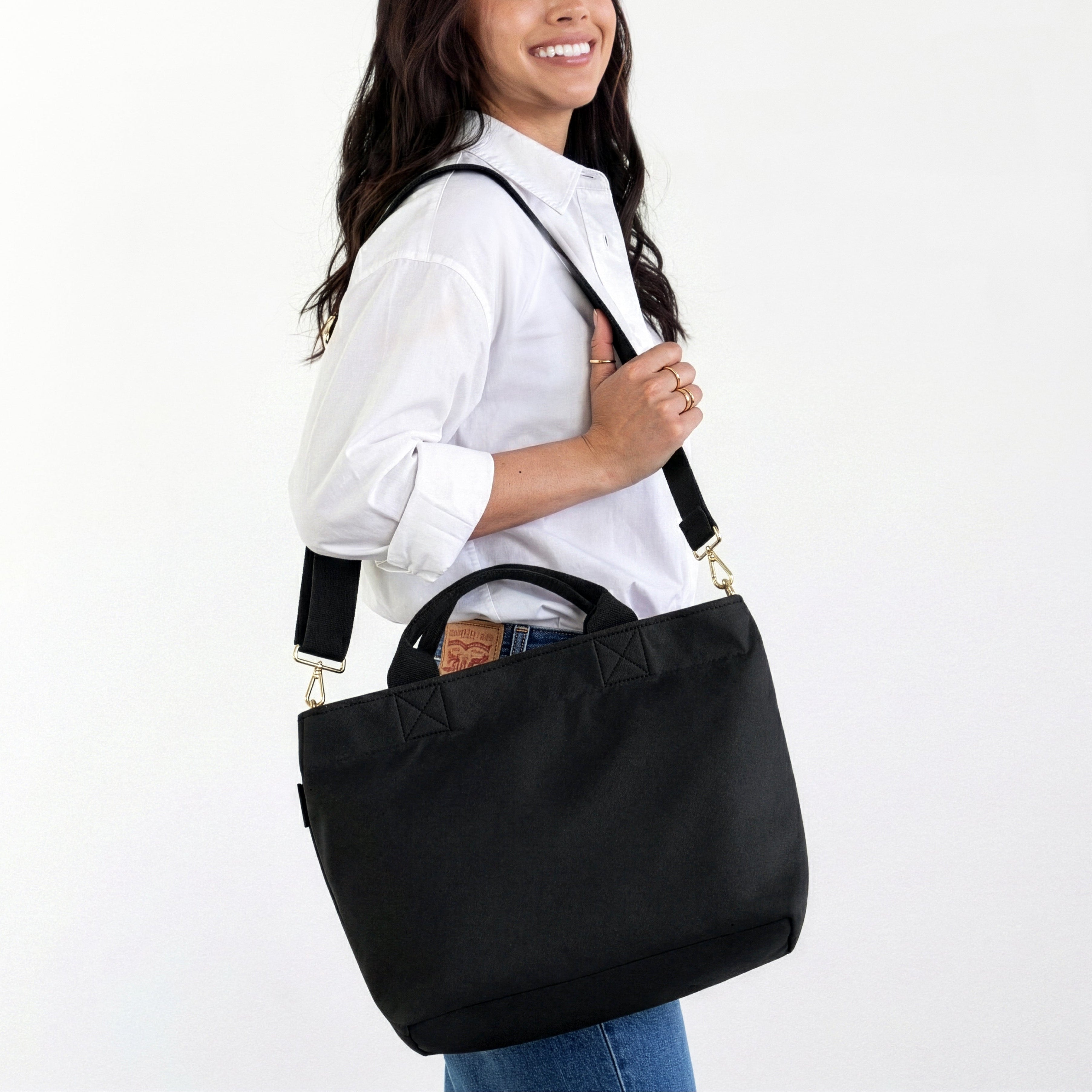 Zip Crossbody Tote - Machine Washable & Compact – Canvelle