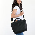 Zip Crossbody Tote