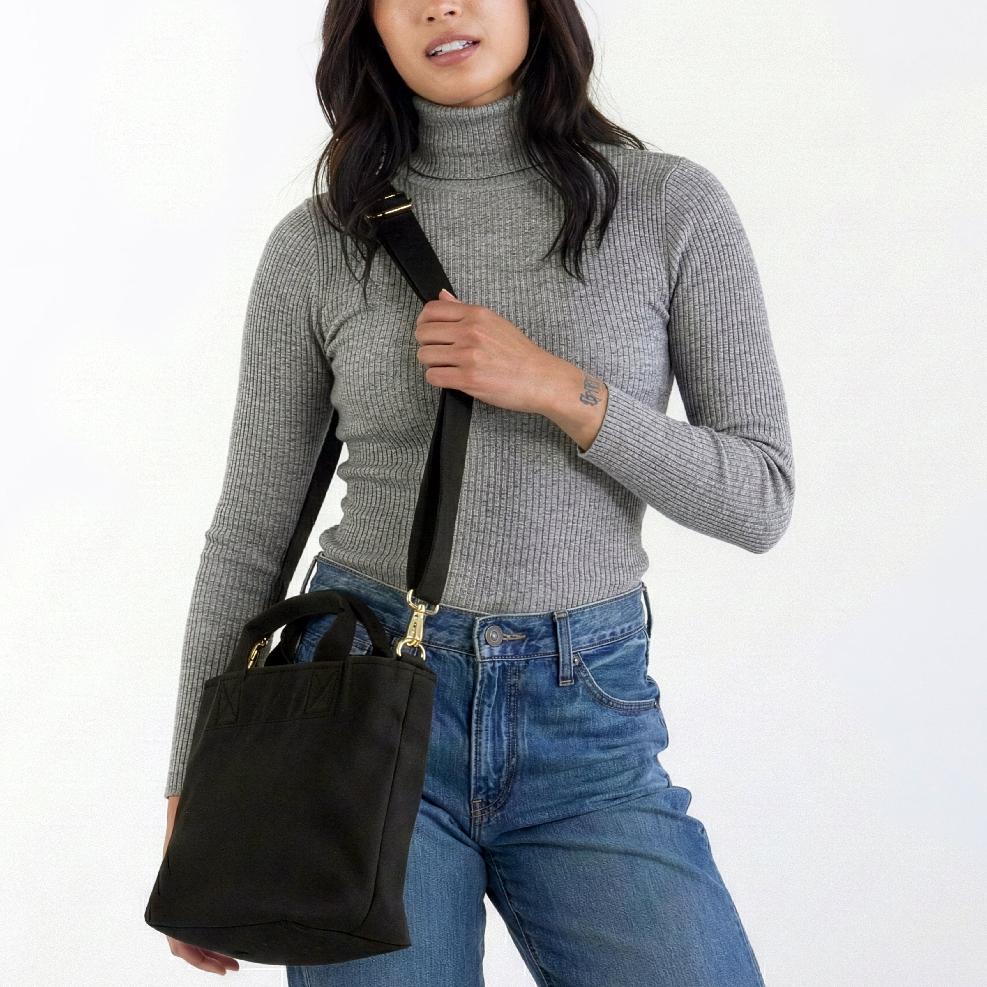 Zip Crossbody Tote - Machine Washable & Compact – Canvelle