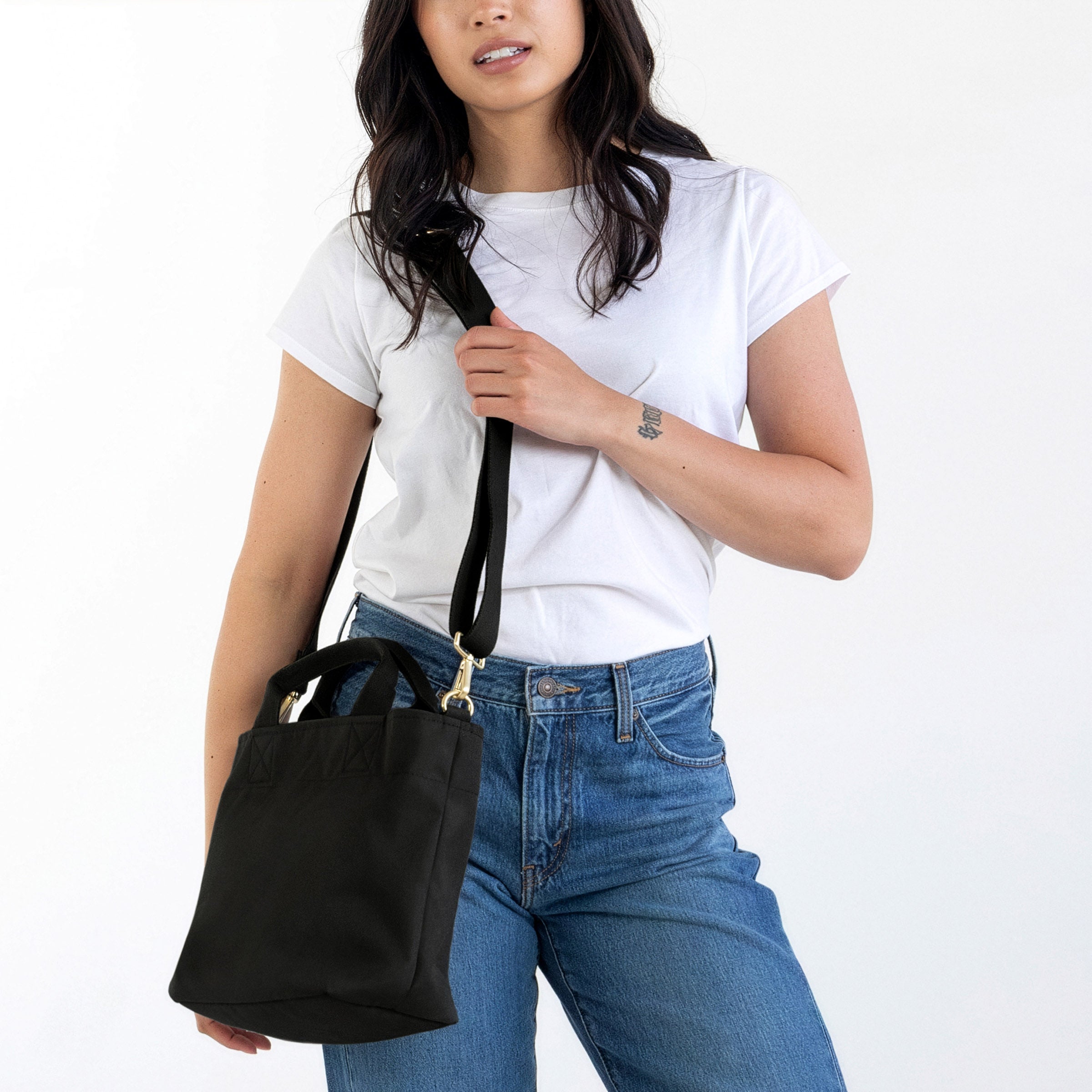 Zip Crossbody Tote - Machine Washable & Compact – Canvelle