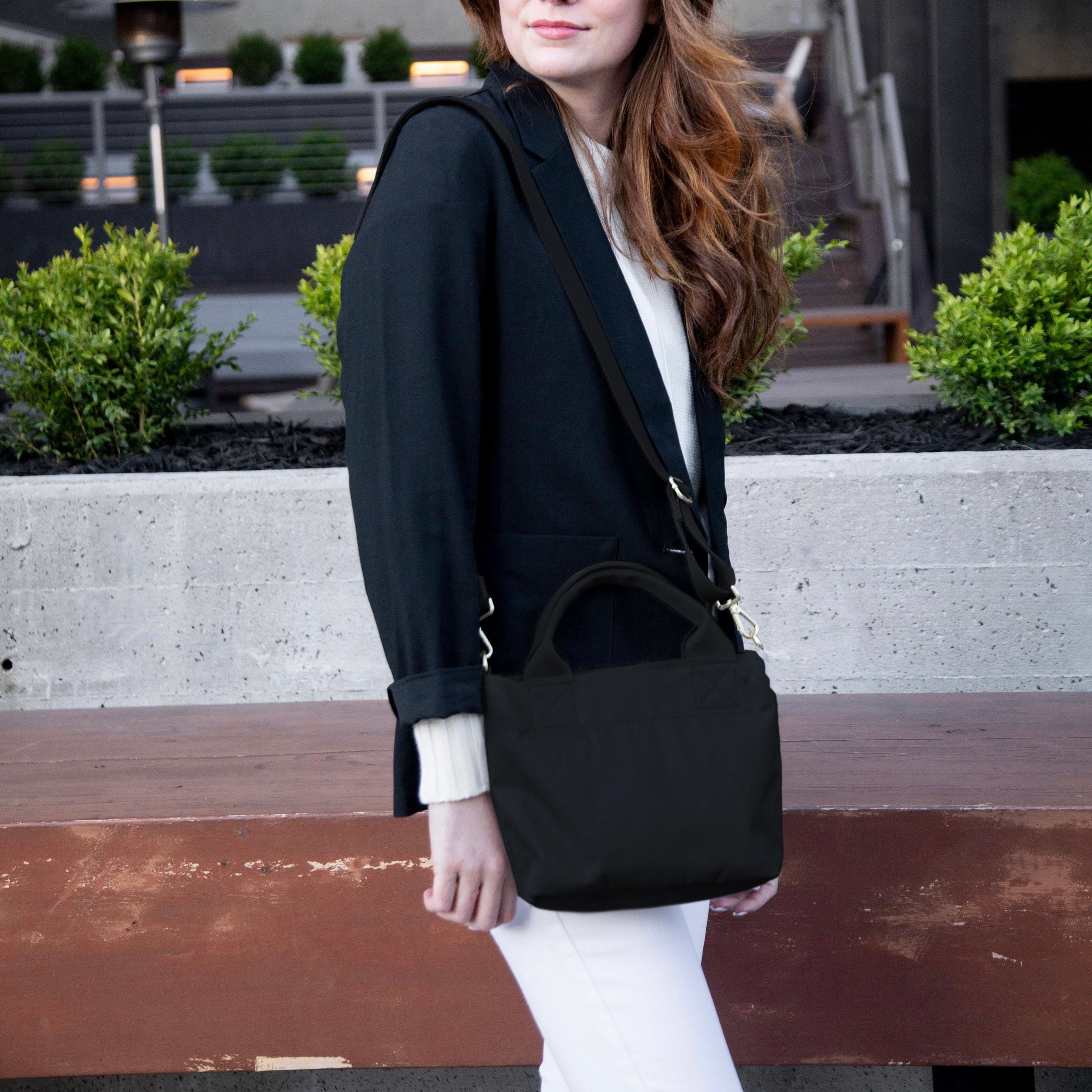 Sale Zip Crossbody Tote