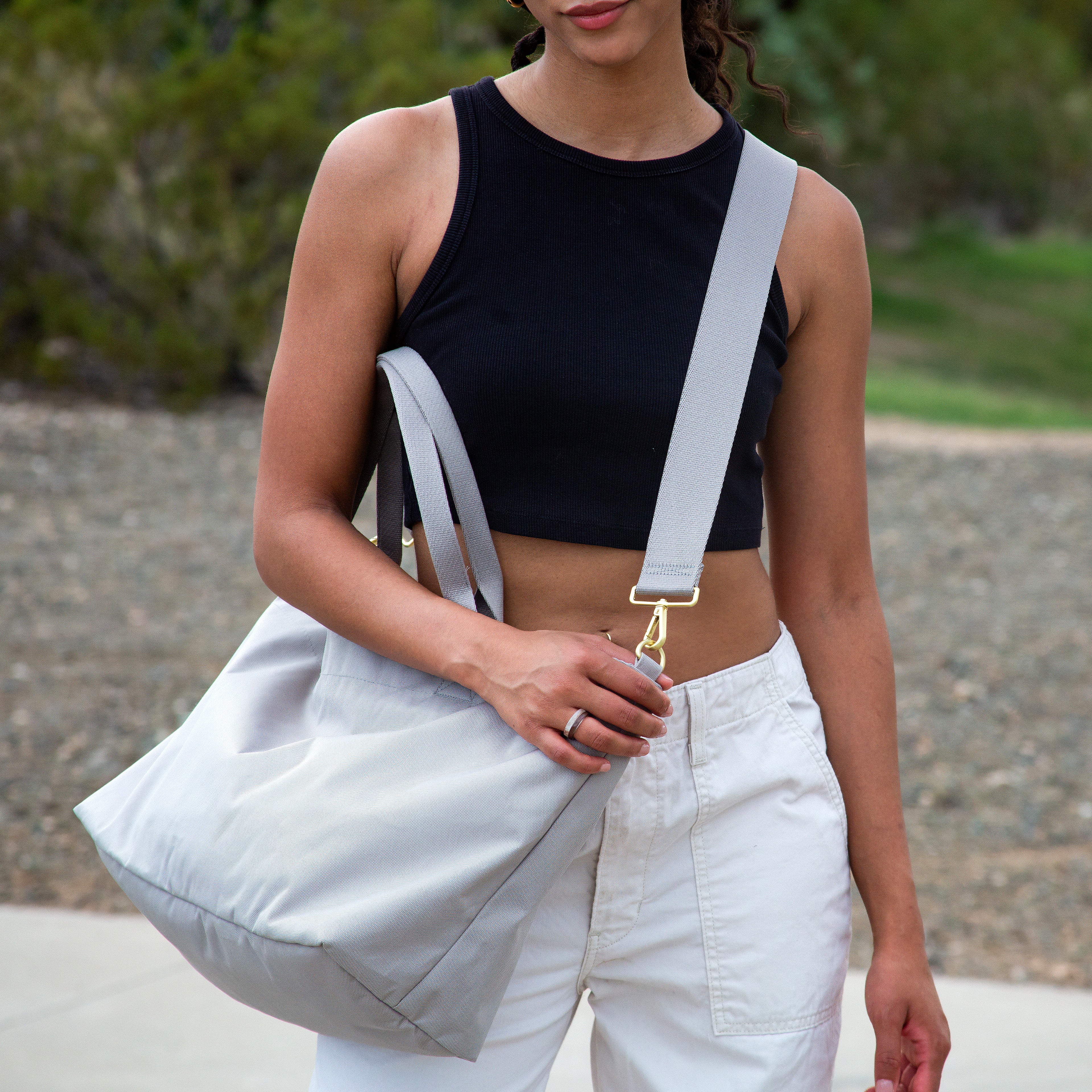 Sale Zip Crossbody Tote - Large