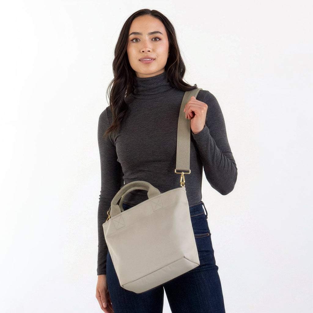 Zip Crossbody Tote