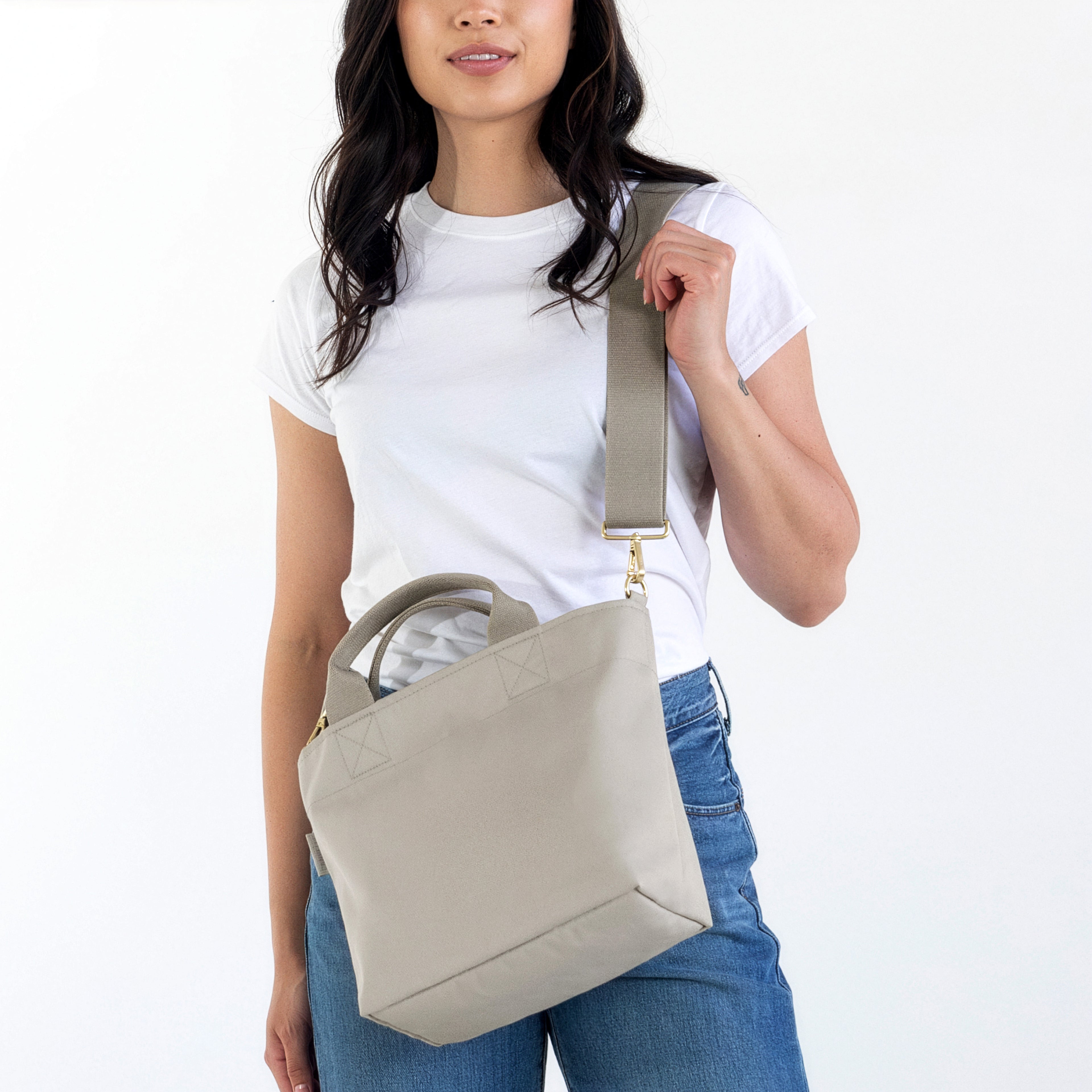Zip Crossbody Tote