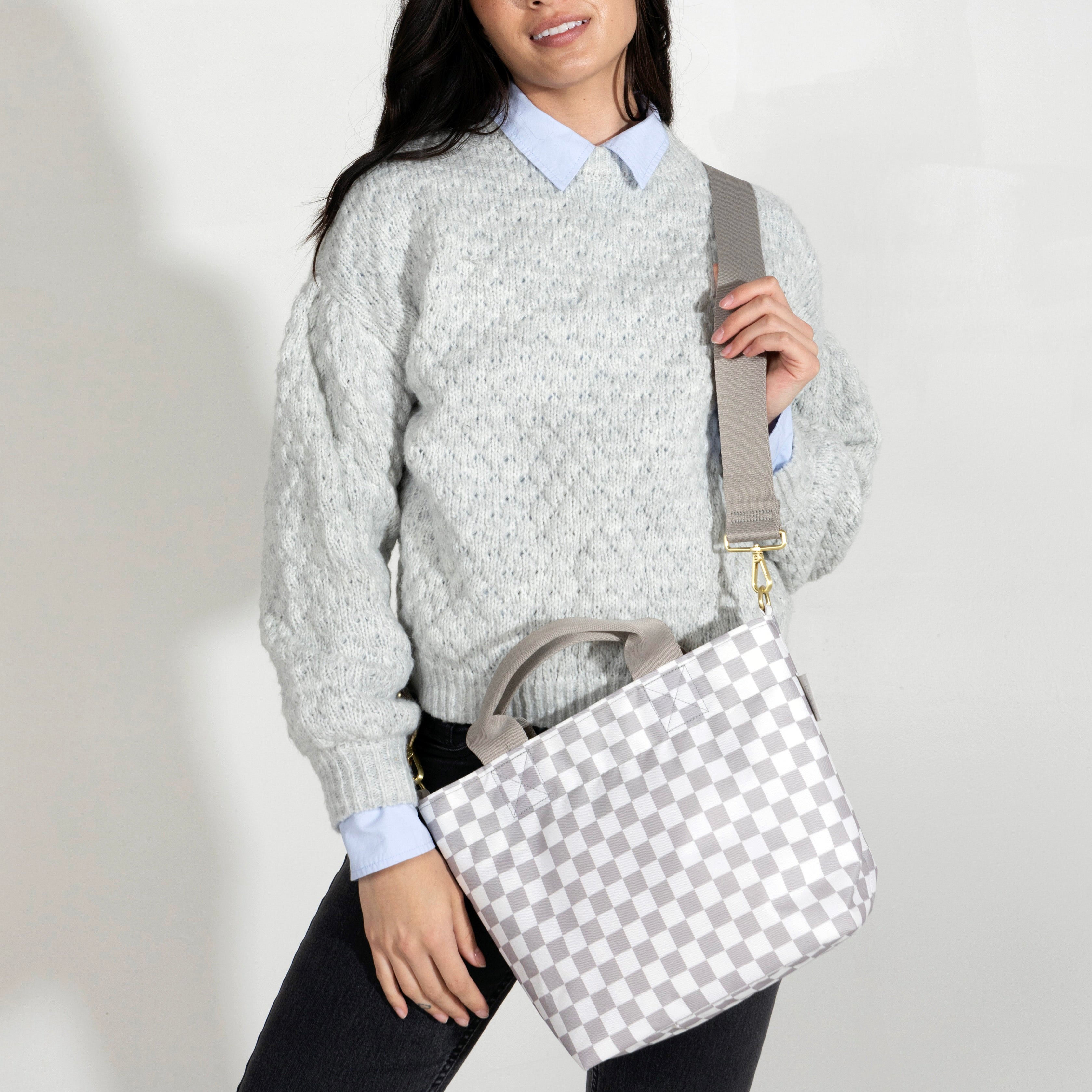 Sale Zip Crossbody Tote