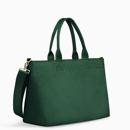 Crossbody Tote - Hunter Green