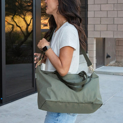 Crossbody Tote - Olive