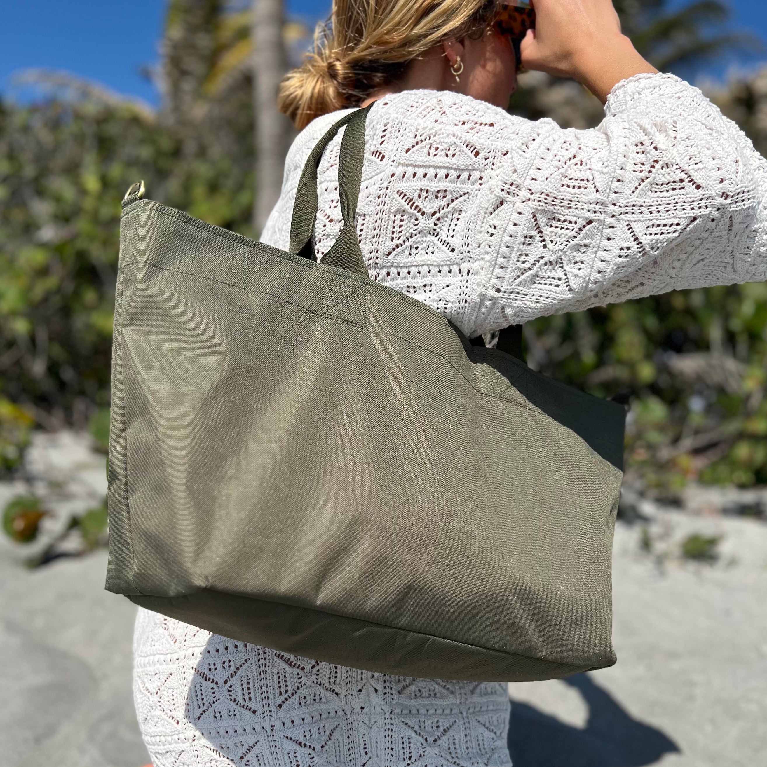 Sale Zip Crossbody Tote - Large