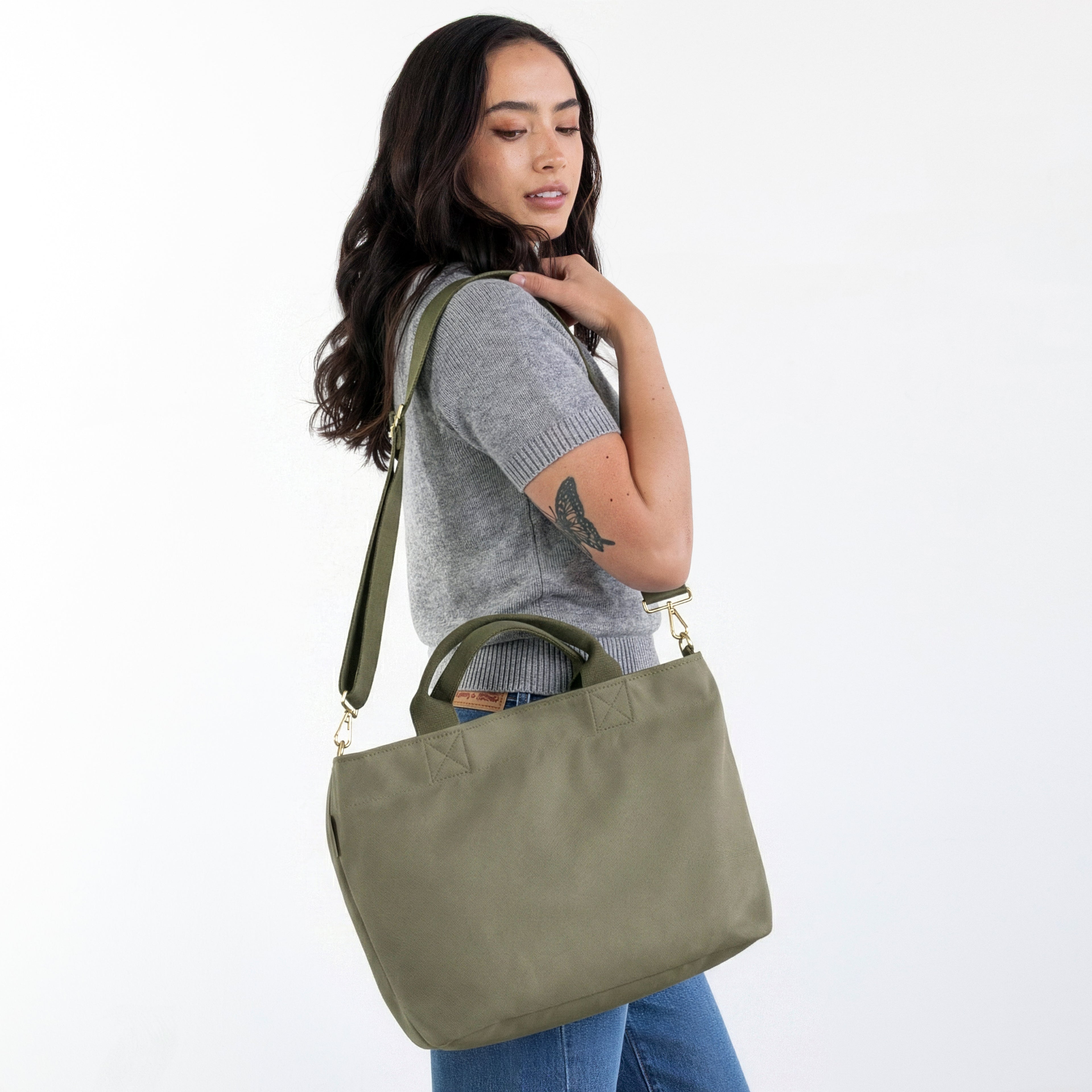 Zip Crossbody Tote