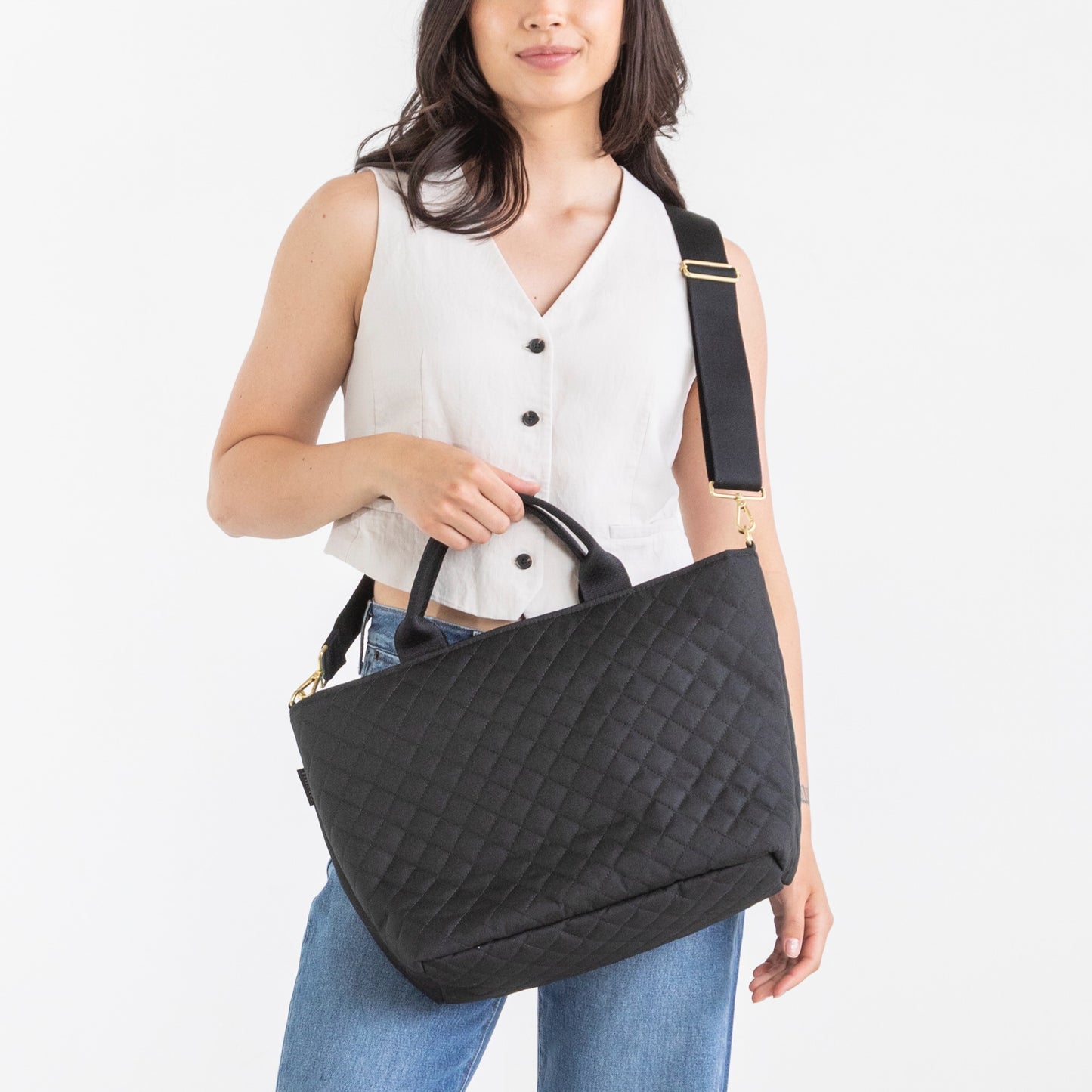 Zip Crossbody Tote