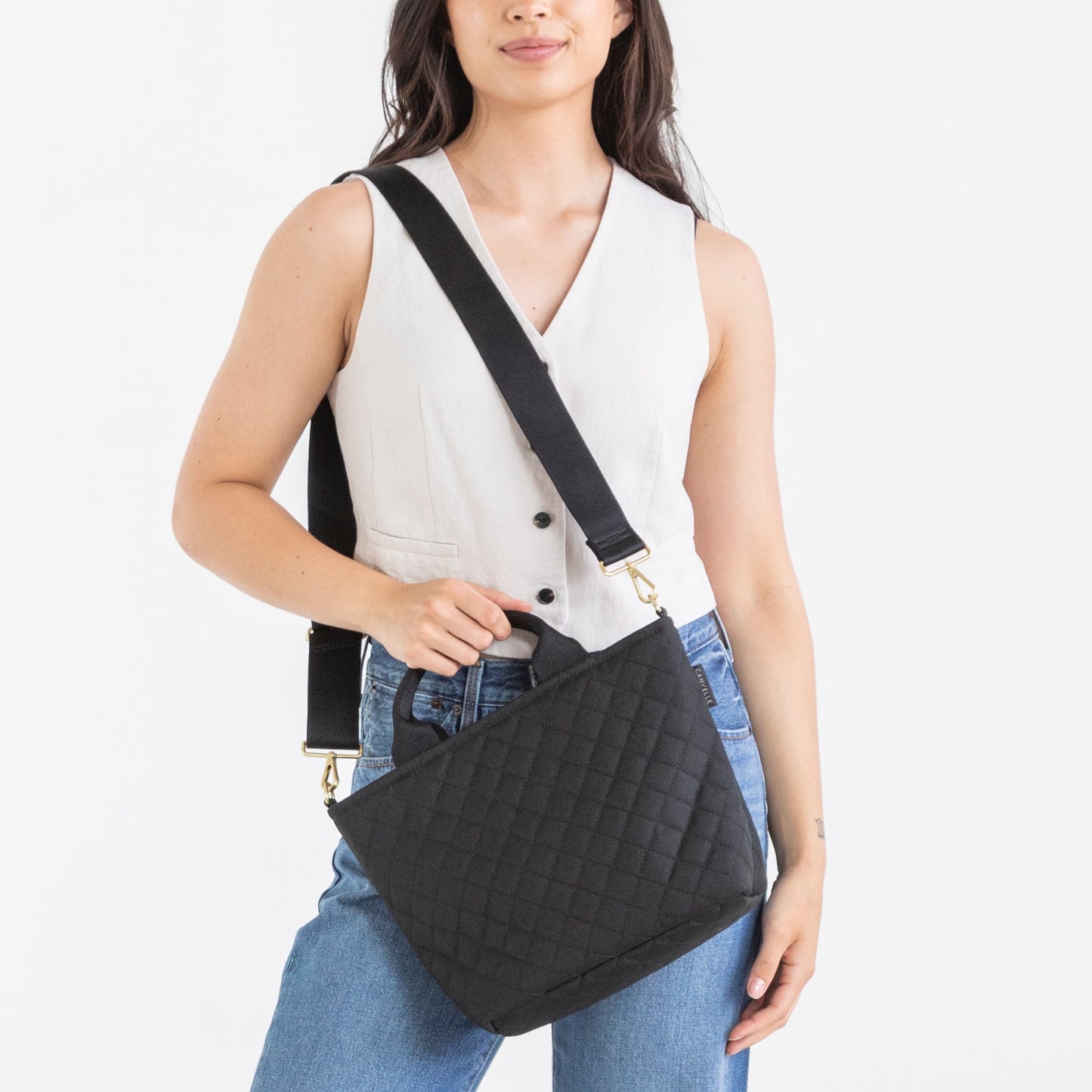 Zip Crossbody Tote