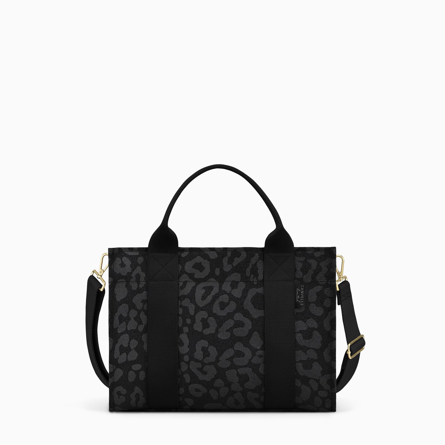 Everyday Tote - Black Leopard