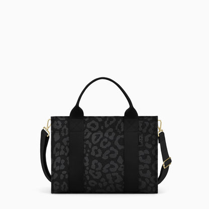 Everyday Tote - Black Leopard