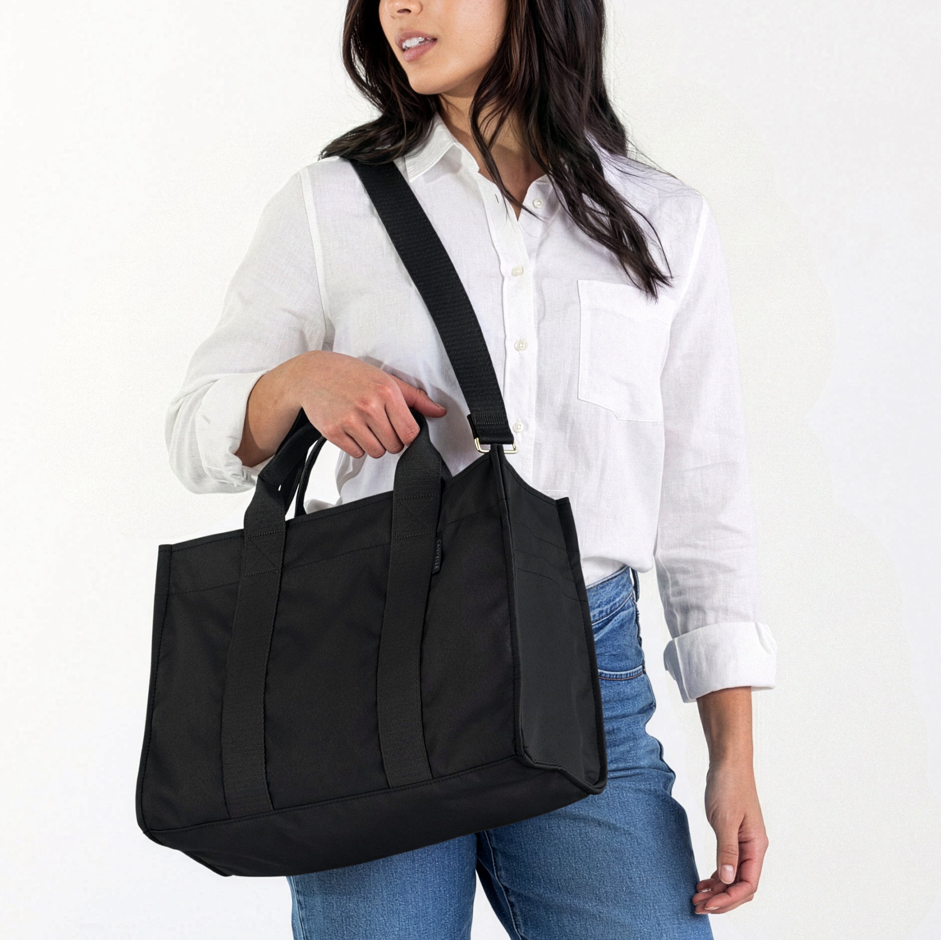 Boxy Crossbody Tote