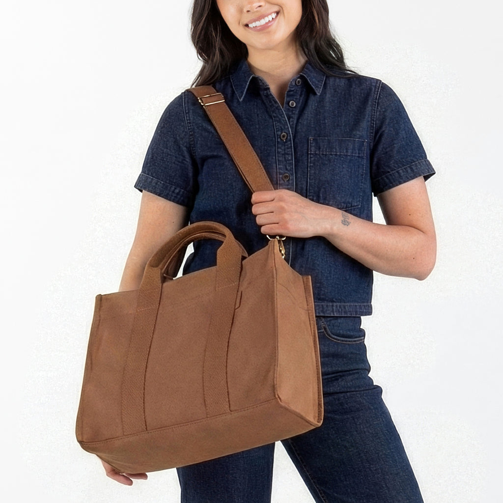 Boxy Crossbody Tote