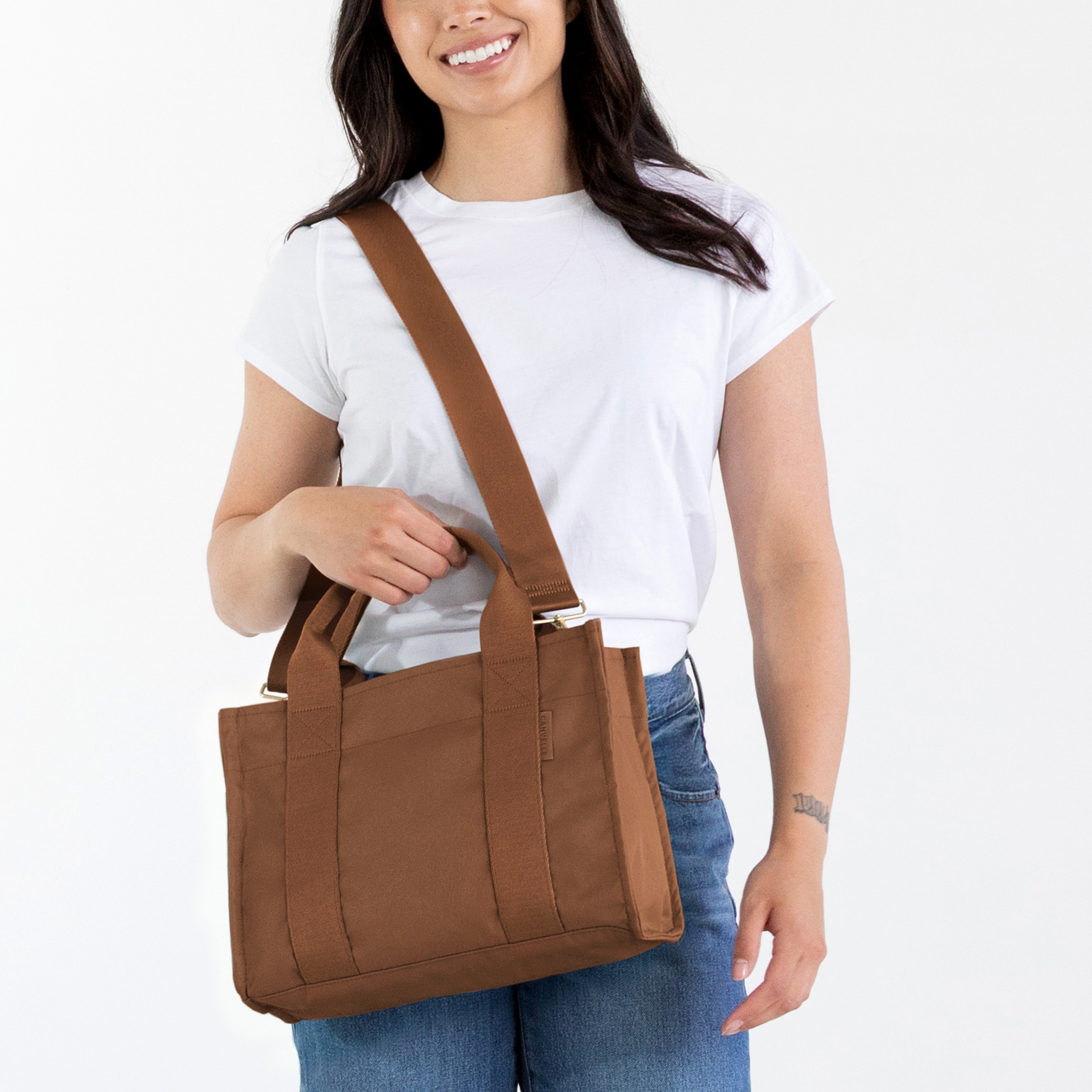 Boxy Crossbody Tote