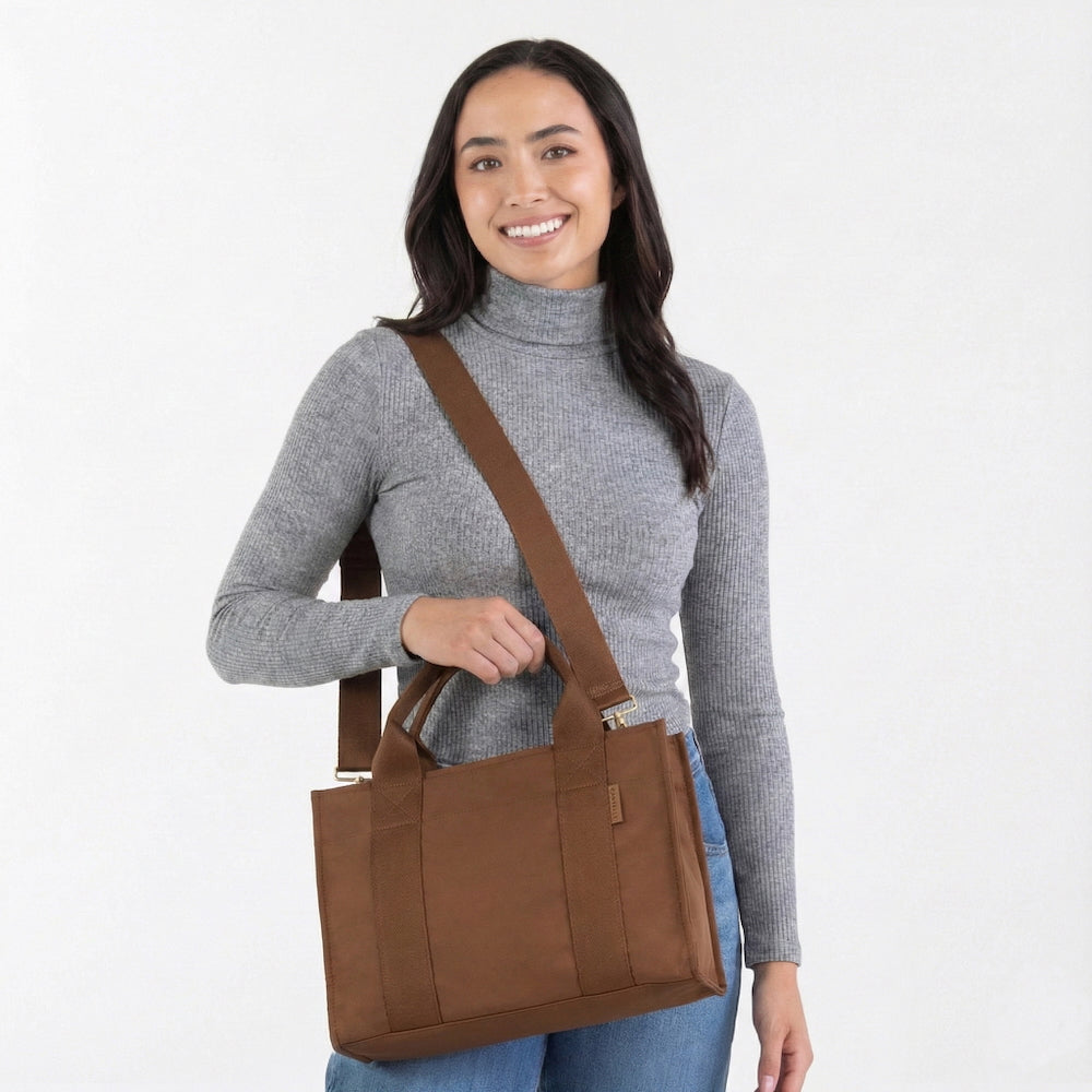 Boxy Crossbody Tote