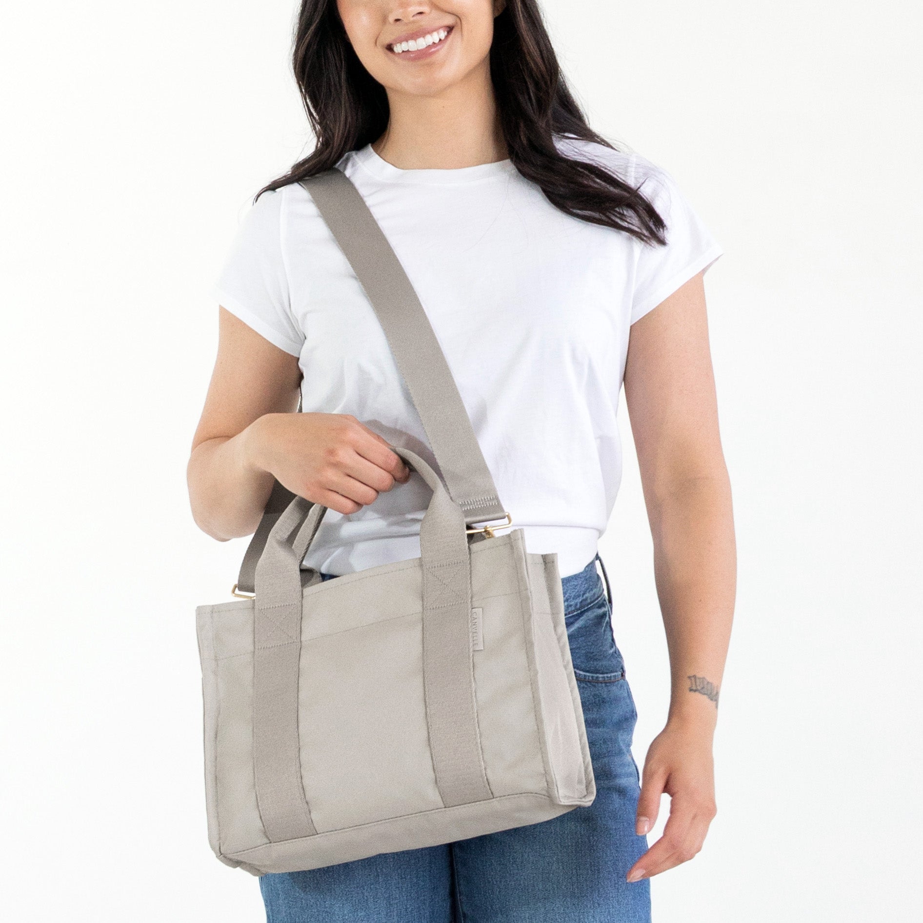 Boxy Crossbody Tote