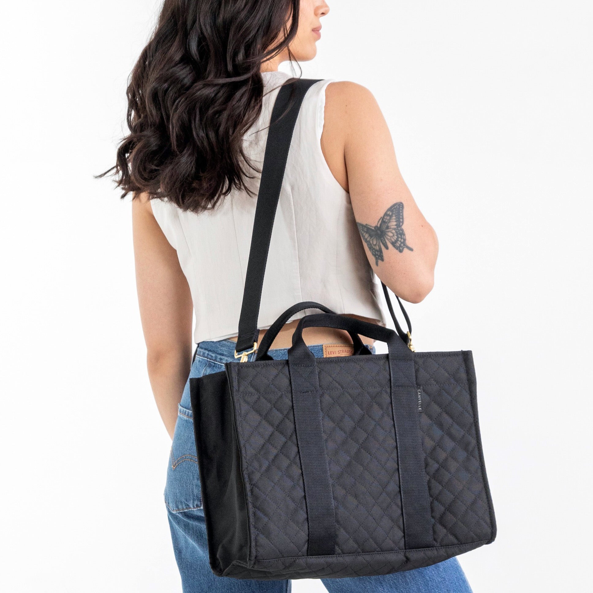 Boxy Crossbody Tote