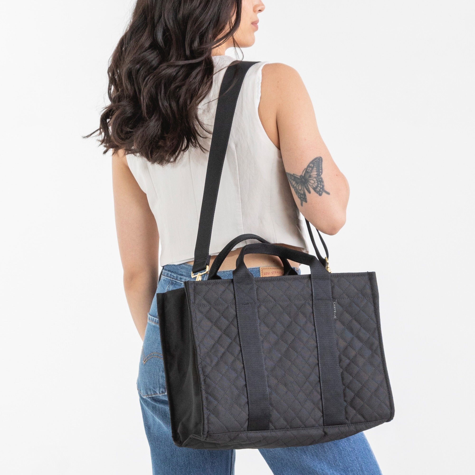 Boxy Crossbody Tote
