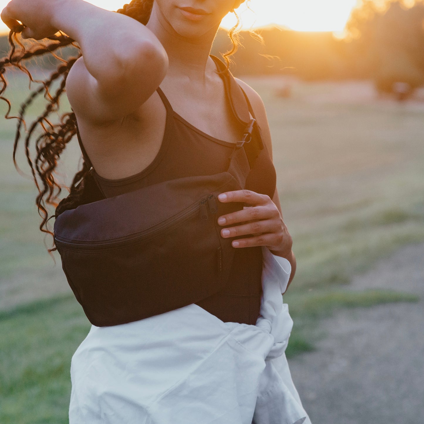 Everyday Fanny Pack - Black + Black Hardware