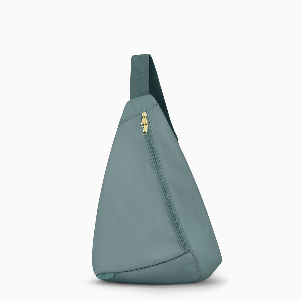 Mist Canvelle Contour Sling Bag with side release buckle strap, front view