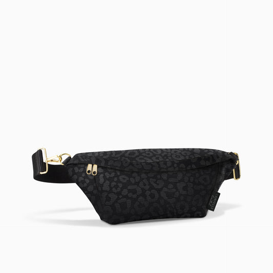 Fanny Pack - Black Leopard