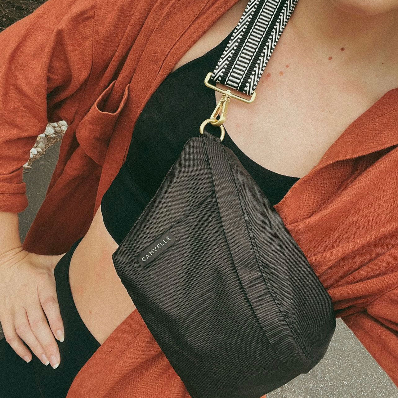 Poppy Faux Leather Fanny Pack Belt Bag Phone Pouch Waist Bag Chest Bag  Shoulder Purse for Men Women - Walmart.com
